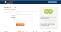 Desktop Screenshot of frankas.com